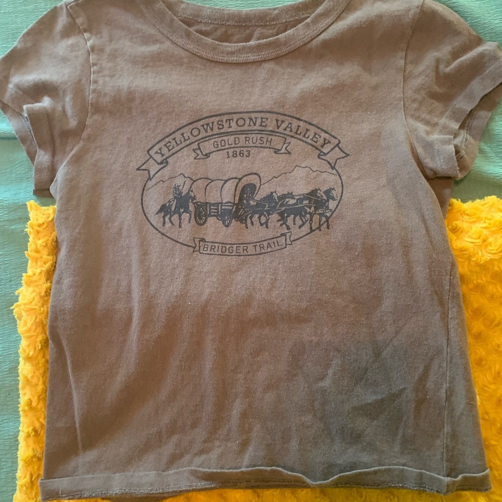 Brandy Melville Hailie yellowstone top